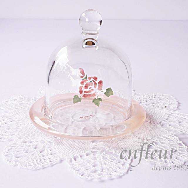 廃盤レアケーキドームオードブルマニーローズマニーロココ　ケーキドーム　廃盤 マニー ローズ⭐︎ケーキドームソーサー⭐︎Many 小さな一人サイズの