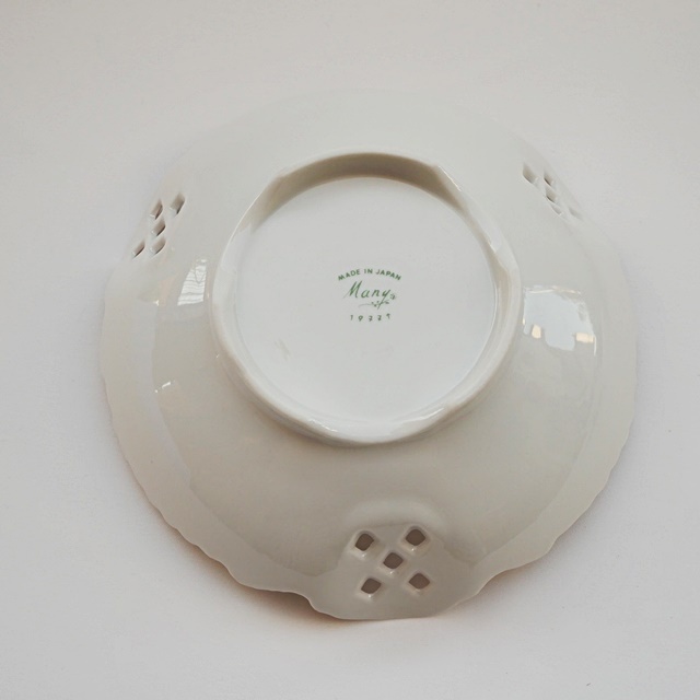 マニー バロックアナイス ボウルL(ローズ)【イマン、マニーと薔薇の