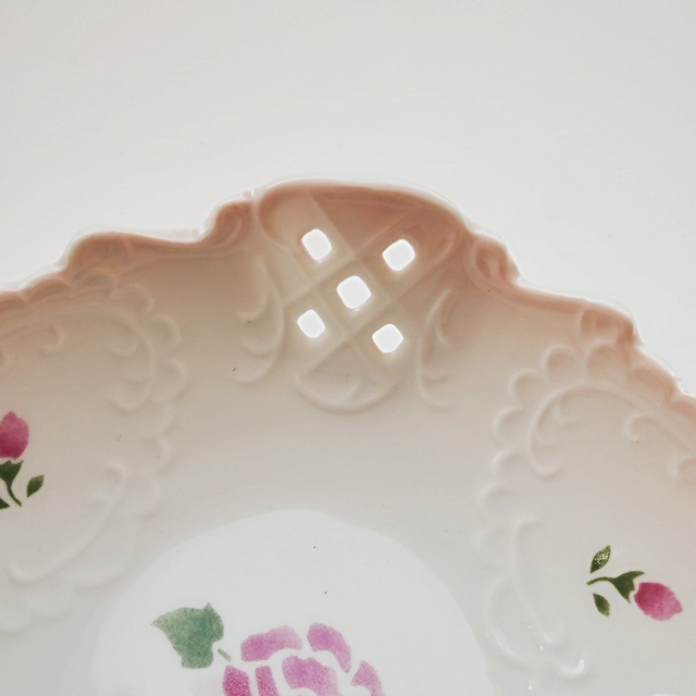 マニー バロックアナイス ボウルL(ローズ)【イマン、マニーと薔薇の