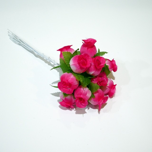 ラッピングフラワーピック プチローズ 【薔薇の雑貨のアンフロール