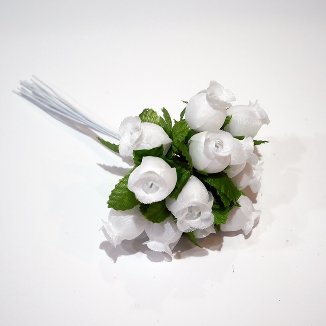 ラッピングフラワーピック プチローズ 【薔薇の雑貨のアン