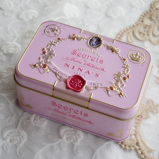 ニナス Royal box for tea マリーアントワネットティー ティーバッグ缶