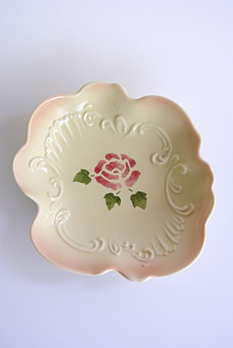 マニー ローズ陶器 ペタル ミニプレート【マニーと薔薇の雑貨のアン