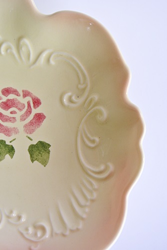 マニー ローズ陶器 ペタル ミニプレート【マニーと薔薇の雑貨のアン