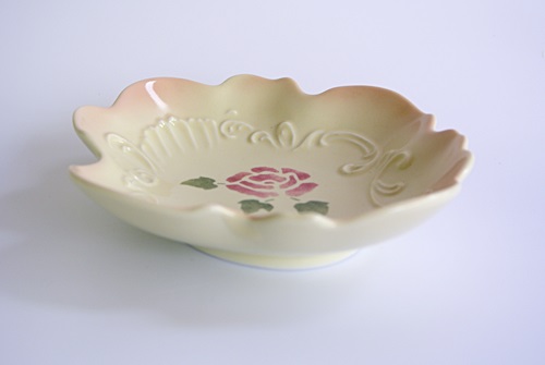 マニー ローズ陶器 ペタル ミニプレート【マニーと薔薇の雑貨のアン