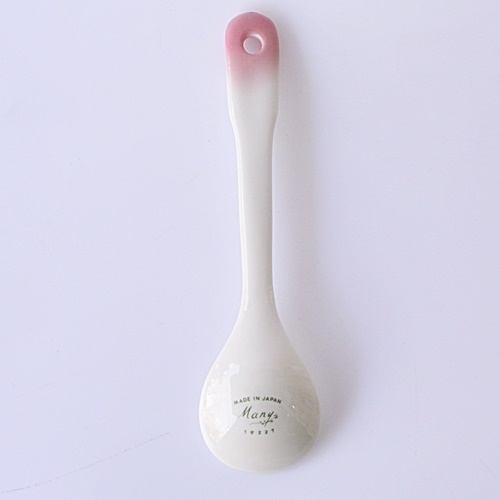 マニー ローズ陶器 陶器カトラリー ジャムプーン 【マニーと薔薇