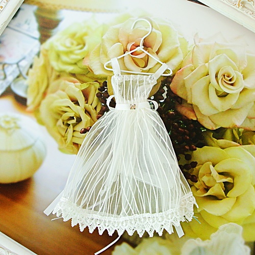 Mathilde M ストーンサシェ用ミニドレスD【マニーと薔薇の雑貨のアン