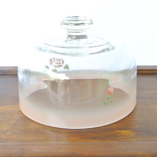 マニー ローズガラス ケーキドームS【マニーと薔薇の雑貨のアン