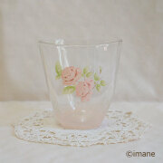 イマン　浪漫ダイアナローズ　ガラスカップ