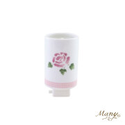 マニー ローズ 陶器【 マニーと薔薇雑貨のアンフロール enfleur】