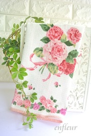 ☆Rose☆マニー布小物の5点 キッチン雑貨 布製品 【マニー、薔薇雑貨のアンフロール enfleur】