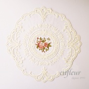 フレンチレース・ドイリー・ホワイト