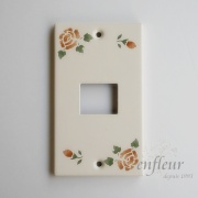 マニー ローズ ホーロー 【マニーと薔薇雑貨のアンフロール enfleur】