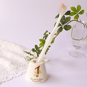 マニー　ノンブル　陶器　ハブラシスタンド　