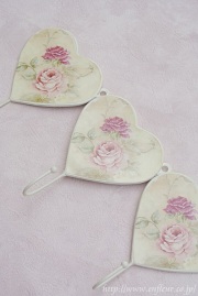 ハート３連フック