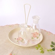 マニー ローズ ホーロー 【マニーと薔薇雑貨のアンフロール enfleur】