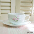 イマン　ビビアンピンク　ティーカップ＆ソーサー