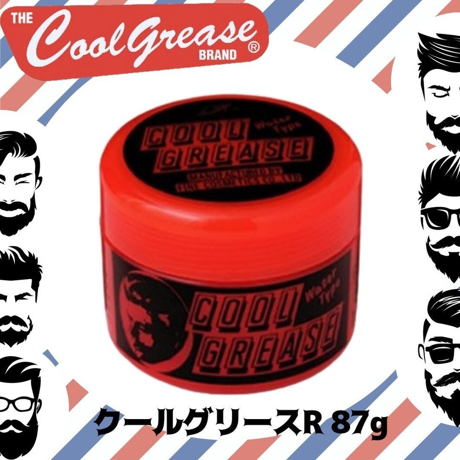 クールグリースR 87g スーパーハード 阪本高生堂 （ワックス・ポマード）