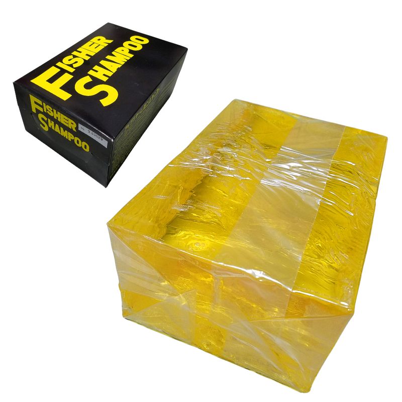 人・環境にやさしい 石けんシャンプー プロ用 フィッシャー レモンシャンプー 1.8kg 天然ヤシの実 理容室 理髪店 美容室 ヘアサロン ヘアケア 業務用 スハマ化学