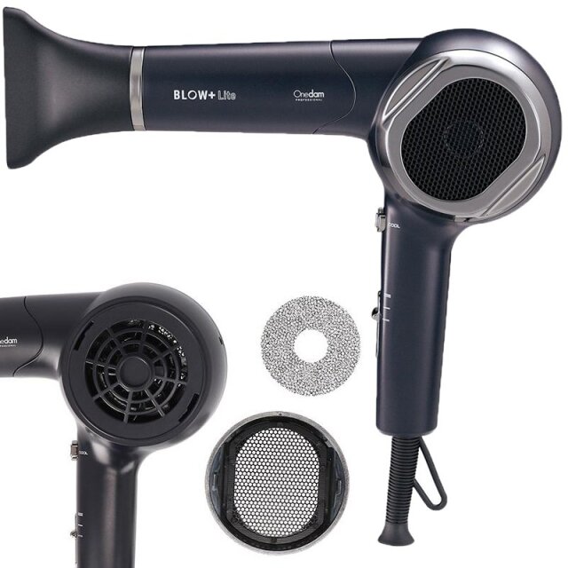 【新品】ヘアドライヤー BR-01 ブラック　業務用 Onedam 高風速 低温 速乾ドライ 美容室 業務用 ワンダム プラズマ