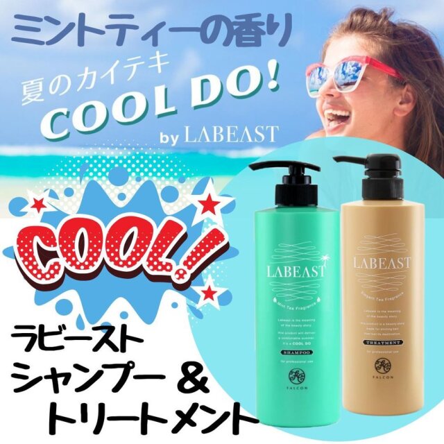 夏 すっきり シャンプー トリートメントコンディショナー 美容院 サロン用 業務用 美髪 ラビースト クールドゥ ミントティーの香り セット販売