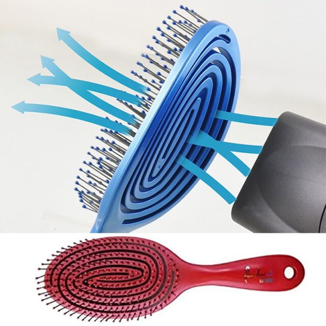 美容師、理容師に欠かせないアイテム、ヘアブラシ。ハーフブラシ