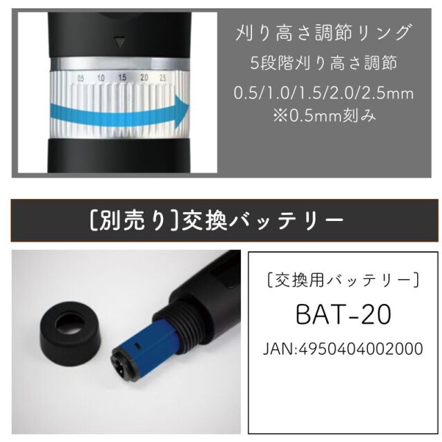 ロゼンスター PR-2000 プロ仕様バリカン 充電式 ｜ 美容師＆理容師から