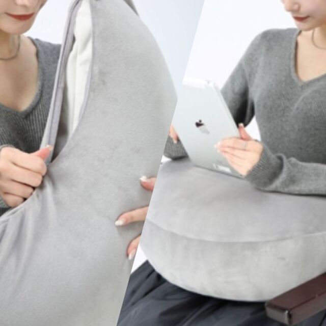 MUN ムン ヌードクッション＆ベロアカバーセット ｜ タブレット