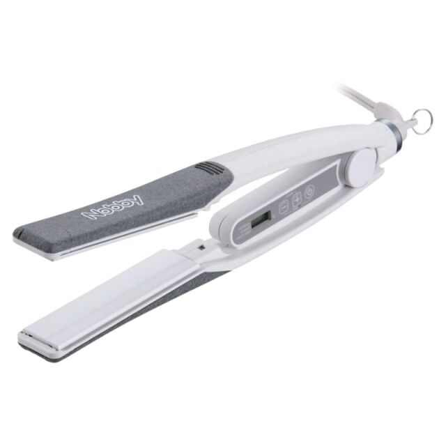 ノビー ヘアアイロン ストレート NBS1200 ホワイト 数量限定 限定色 プロ用 美容師 おすすめ 縮毛矯正 Nobby 白 テスコム サロン