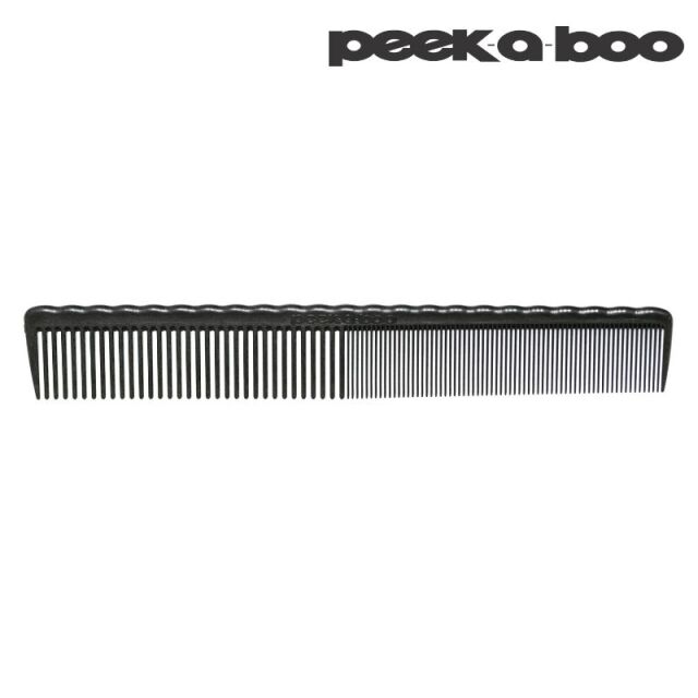 【メール便・送料無料】PEEK-A-BOO カットコーム 04 カーボンブラック peek a boo 美容師 コーム ピークアブー 美容室