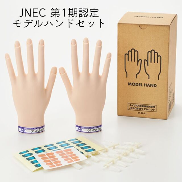 JNEC認定 滝川 STモデルハンドセットS 右手 左手 両手セット ネイル検定 ネイリスト技能検定試験