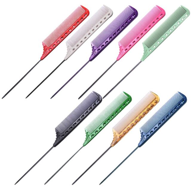 【メール便・送料無料】YSパーク YS-102 ステンレステールコーム ［リング・テール・ワインディング］  Y.S.PARK