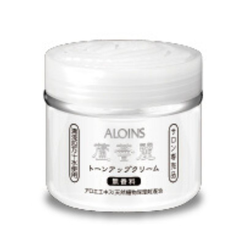 シミ・くすみ・毛穴を隠したい＆すっぴんにも 高保湿力＆ホワイトアップ（色白） 蘆薈麗 トーンアップクリーム 180g 無香料/スキンケア