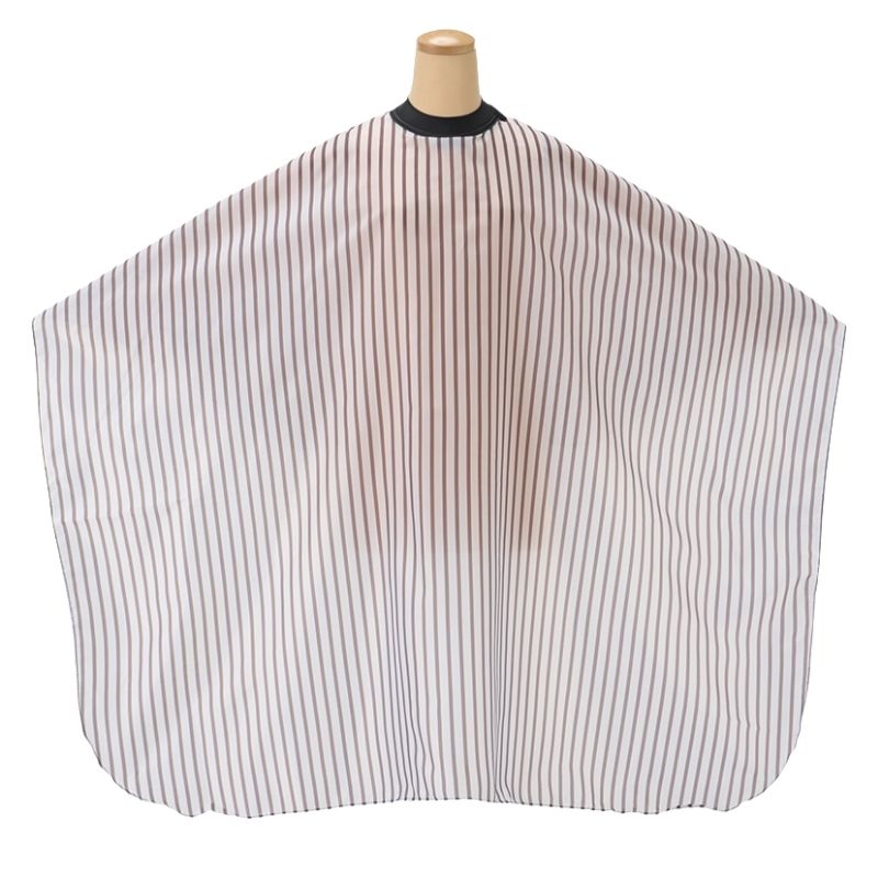 TBG バーバー カットクロス ストライプ バーバー カットクロス 散髪ケープ 滝川