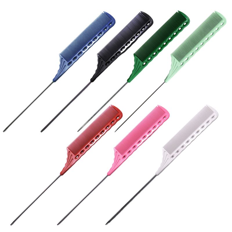 【メール便・送料無料】YSパーク YS-116 最蜜歯 ステンレステールコーム ［リング・テール・ワインディング］  Y.S.PARK ワイエスパーク