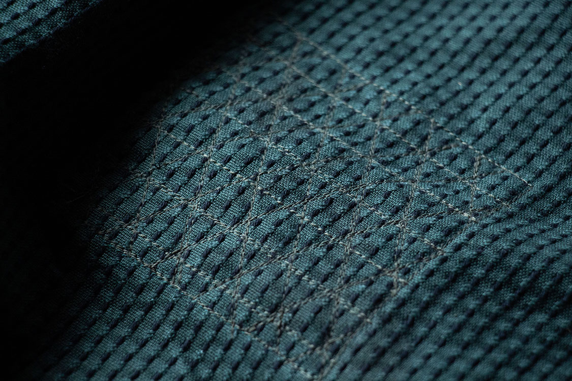 イッテン / sashiko SAPPAKAMA/Lサイズ/カーキ