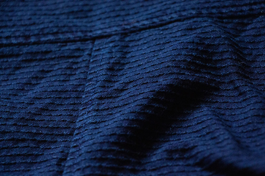 限定色 / sashiko SAPPAKAMA / インディゴ×漆 / Mサイズ
