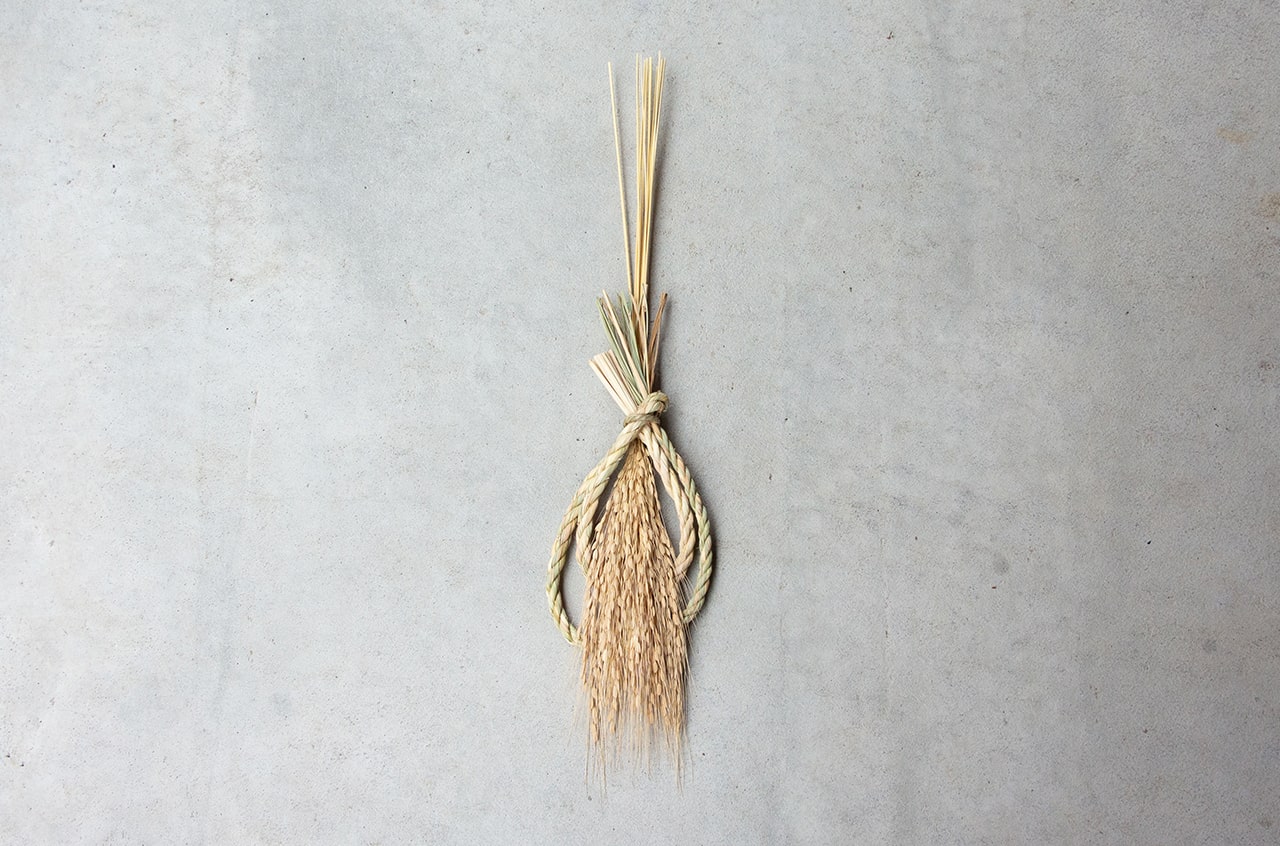 工房ストロー 宝珠赤米白穂