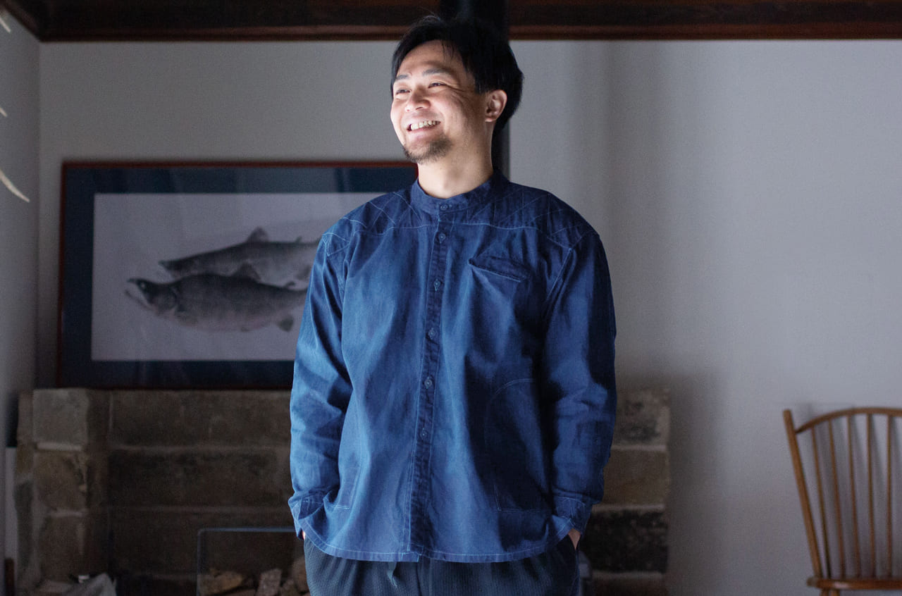 Indigo YAMA SHIRT