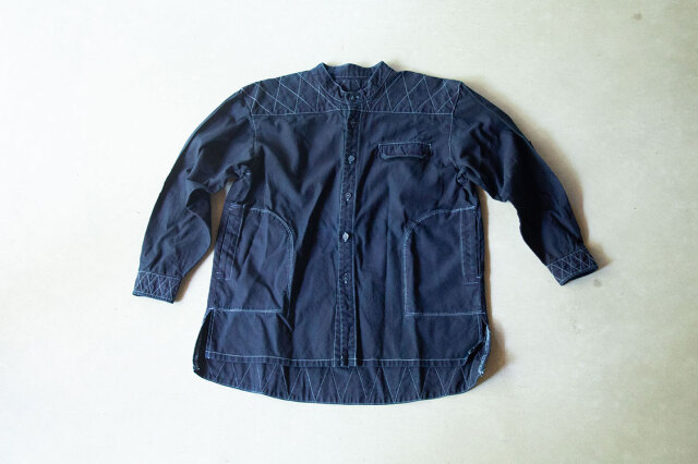 限定色 / YAMA SHIRT / インディゴ×漆 / Sサイズ