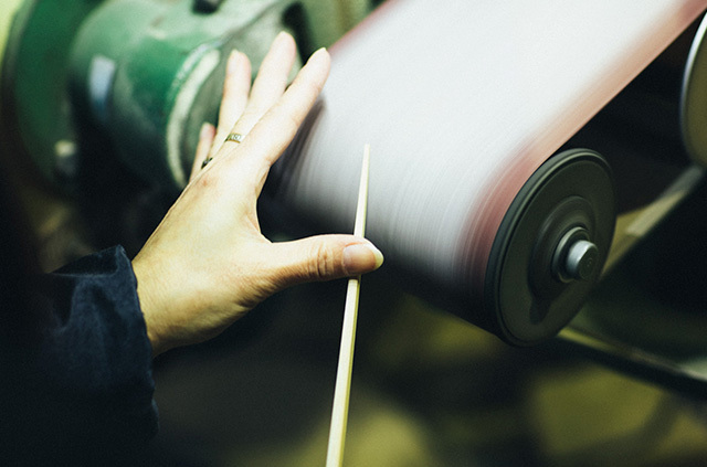 スス竹箸23cm 10膳組 塗装あり