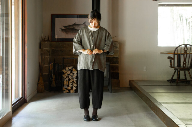 縁日　ダボシャツ　DABO SHIRT 麻