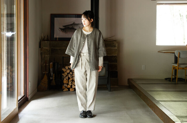 縁日　ダボシャツ　DABO SHIRT 麻
