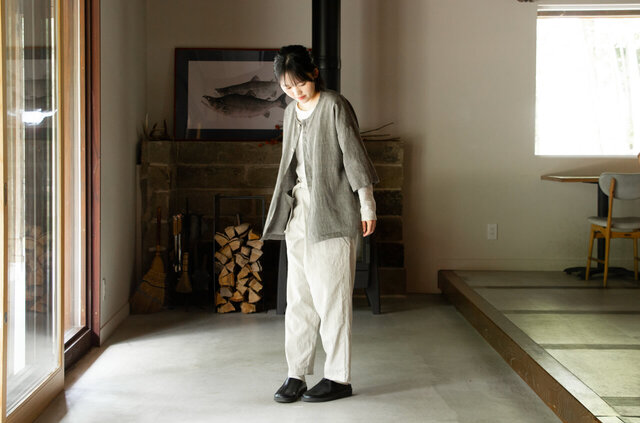 縁日　ダボシャツ　DABO SHIRT 麻