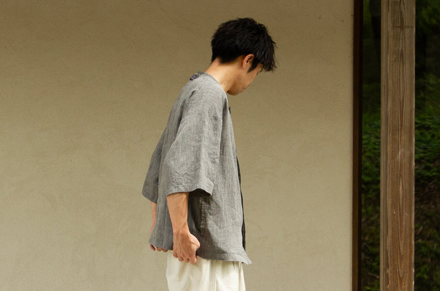 縁日　ダボシャツ　DABO SHIRT 麻