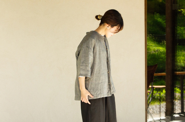 縁日　ダボシャツ　DABO SHIRT 麻