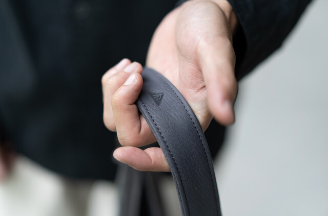 縁日 山の頂 SHIKAGAWA-HANDLE 鹿革ハンドル