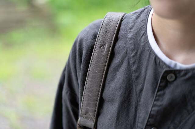 縁日 山の頂 SHIKAGAWA-HANDLE 鹿革ハンドル