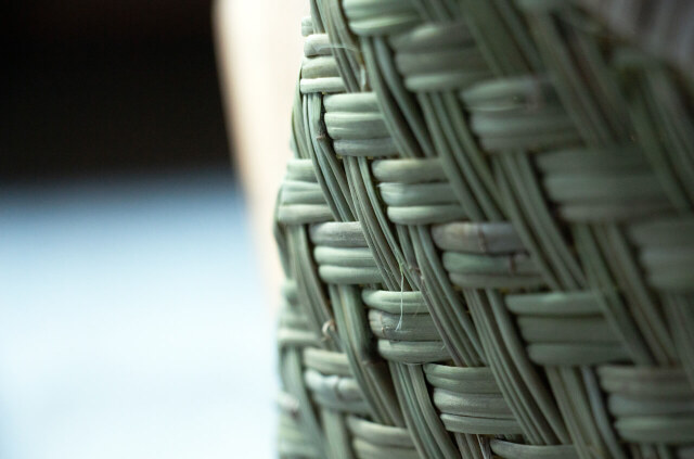 すず竹 市場かご（尺三寸）