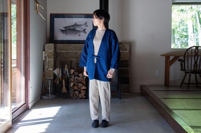 indigo HANTEN（インディゴ半纏）